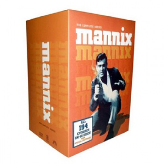 Mannix The Complete Series DVD Boxset ✔✔✔ Limit Offer