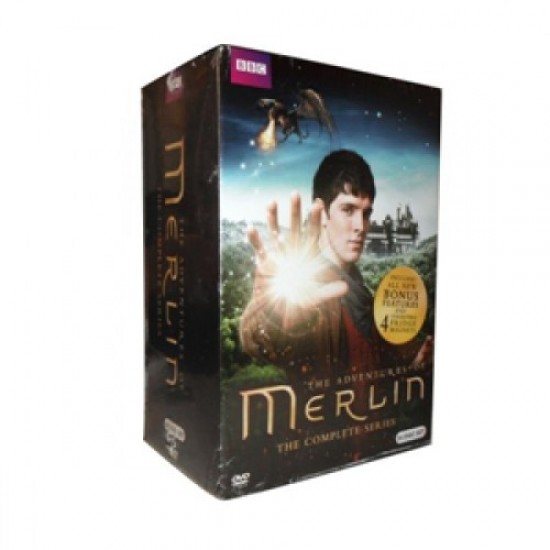Merlin Seasons 1-5 DVD Boxset ✔✔✔ Outlet