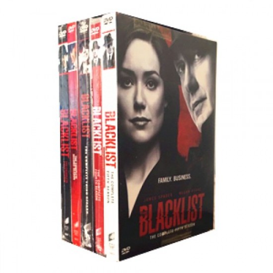 The Blacklist Seasons 1-5 DVD Boxset ✔✔✔ Limit Offer